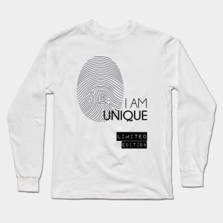 I AM UNIQUE Limited Edition Long Sleeve T-Shirt